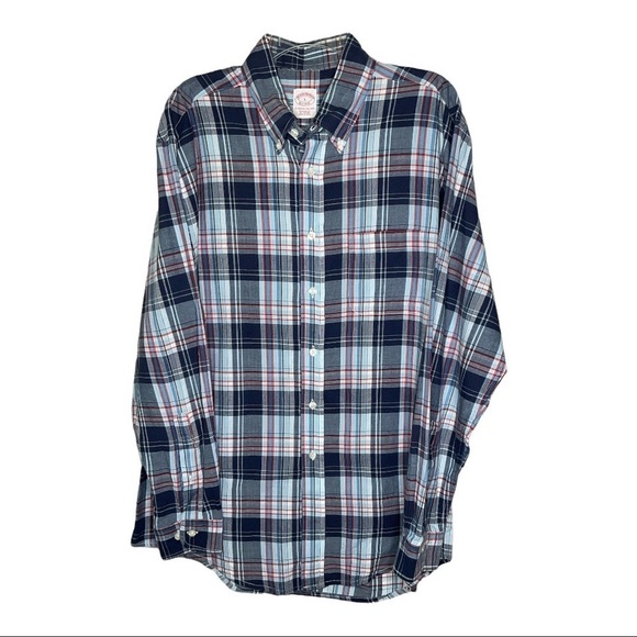 3/$30 Brooks Brothers button down shirt size L - Picture 1 of 3